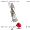 Vibrador de 7 pulgadas rigido rojo